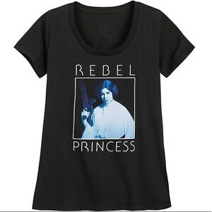 Disney Rebel Princess Leia T-Shirt